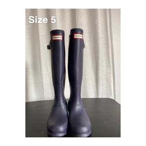 Matte Purple HUNTER boots
